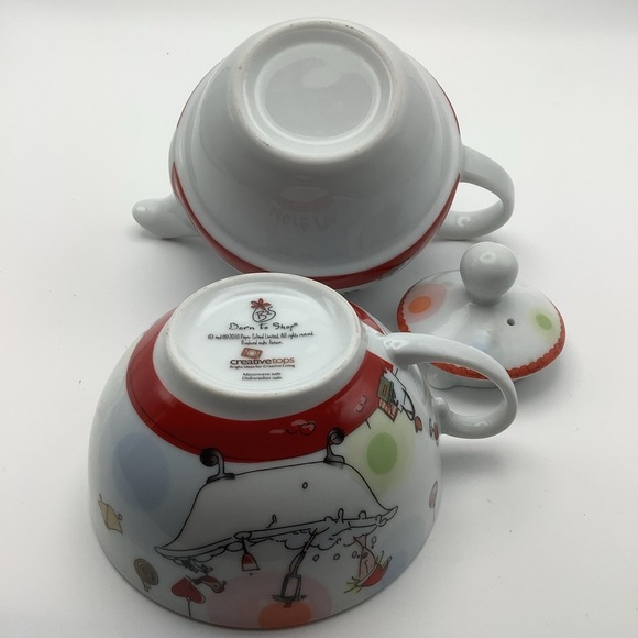 Born to Shop “Come Let Us Adore Me” Tea for One Stacking Teacup and Teapot - Picture 10 of 11